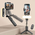Removable Fill Light Phone Handheld Stabilizer with APP Default Title