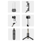 Removable Fill Light Phone Handheld Stabilizer with APP