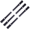 3 PCS Beginners Non-slip Wear-resistant Portable Rotating Pen Black + Black
