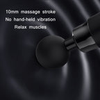 PS818 Variable Speed Vibrating Mini Muscle Fascia Relax Massager, 12 Gear (Gray), 12 Gear (Green), 12 Gear (Pink)