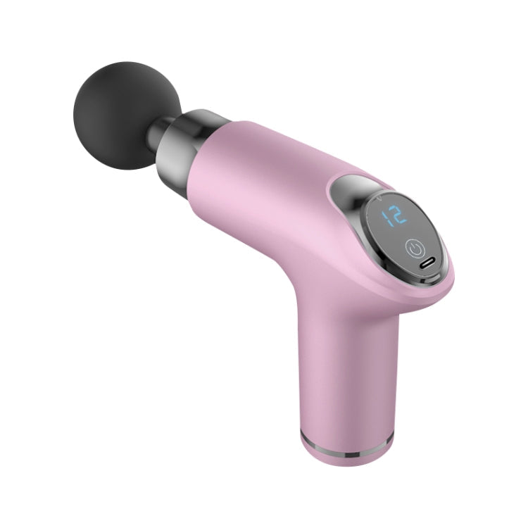 PS818 Variable Speed Vibrating Mini Muscle Fascia Relax Massager, 12 Gear (Gray), 12 Gear (Green), 12 Gear (Pink) – Durable Build, Easy to Use 12 Gear (Pink)