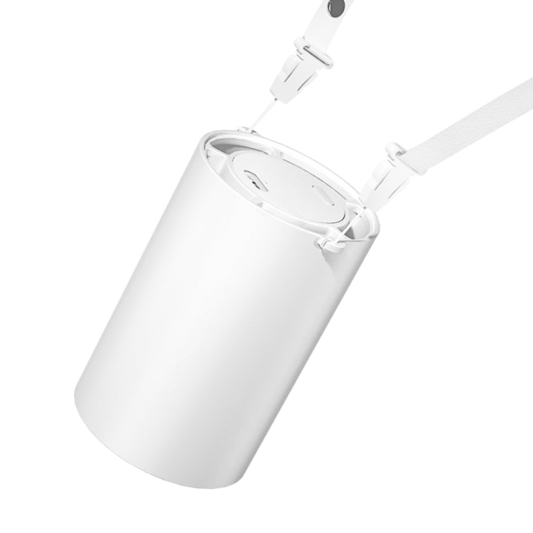 N1 Mini Portable USB Leafless Hanging Neck Fan, Mini Fan White Mini Fan White