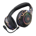 EL-A2 Gaming Ambient Light Folding Wireless Bluetooth Headset, Black, Pink, Red Black