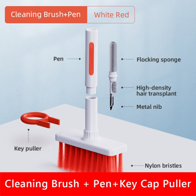 Accessory – 2 PCS 5 In 1 Earbud Cleaning Pen + Keyboard Cleaning Brush + Key Cap...
