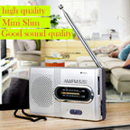 INDIN BC-R21 AM/FM Portable Radio Old Man Morning Practice Player, INDIN BC-R21