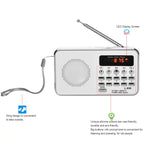 L-938 MP3 Audio Player FM Radio Support SD MMC Card AUX-IN Earphone-out, Blue, Red, Pink, White, Black
