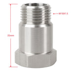 Car Oxygen Sensor Adapter Extended Joint M18x1.5, 2 PCS M18x1.5