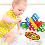 Balance Swing Stack High Building Blocks Parent-Child Board Game, 32 PCS, 48 PCS