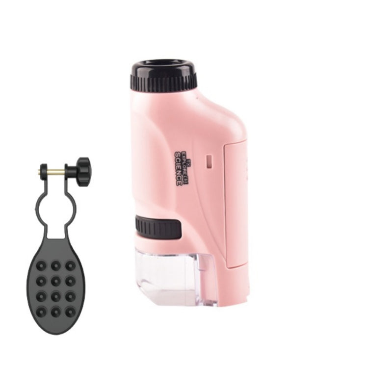 Children Handheld Portable Laboratory Equipment Microscope Toys, Lite Standard (White), Lite Standard (Pink), Lite Standard (Blue), Lite + Bracket (White), Lite + Bracket (Pink), Lite + Bracket (Blue), Lite + Specimen (White), Lite + Specimen (Blue)   ... Lite + Bracket (Pink)