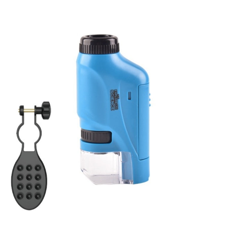 Children Handheld Portable Laboratory Equipment Microscope Toys, Lite Standard (White), Lite Standard (Pink), Lite Standard (Blue), Lite + Bracket (White), Lite + Bracket (Pink), Lite + Bracket (Blue), Lite + Specimen (White), Lite + Specimen (Blue)   ... Lite + Bracket (Blue)