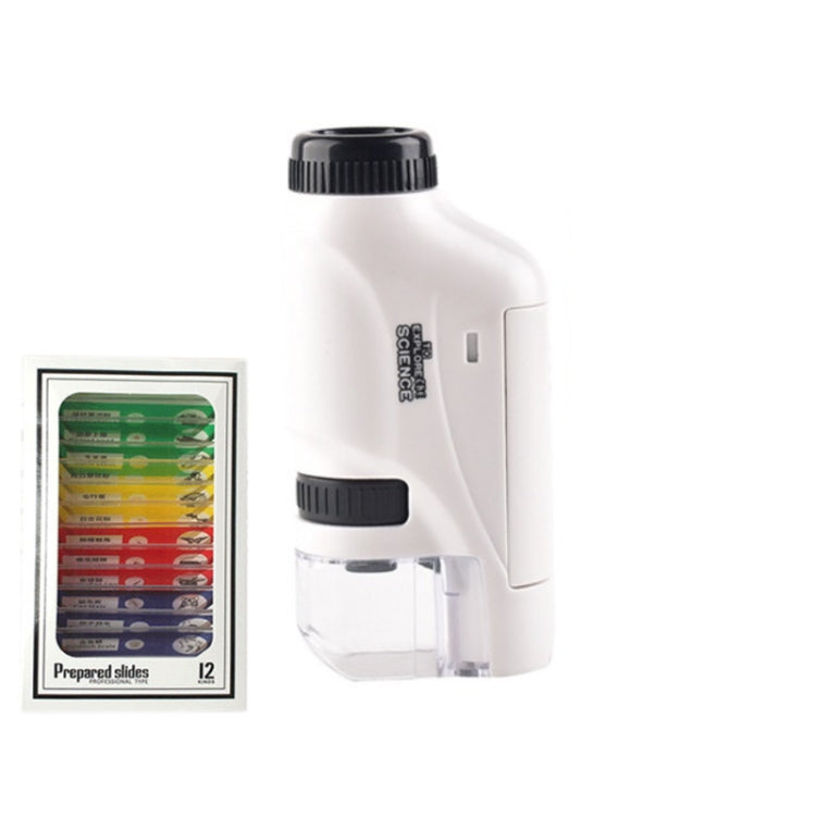 Children Handheld Portable Laboratory Equipment Microscope Toys, Lite Standard (White), Lite Standard (Pink), Lite Standard (Blue), Lite + Bracket (White), Lite + Bracket (Pink), Lite + Bracket (Blue), Lite + Specimen (White), Lite + Specimen (Blue)   ... Lite + Specimen (White)