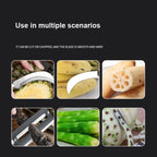 4 In 1 Stainless Steel Pineapple Knife Fruit Knife Sugar Cane Peeler, Pineapple Knife