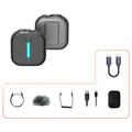Outdoor Professional Noise-cancelling Wireless Lavalier Microphone, Type-C, Type-C+Apple Adapter, Type-C+External Microphone, Type-C+Apple Adapter+External Microphone Type-C