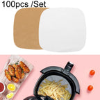 Air Fryer Special Paper Pad Grilled Meat Paper Oil Absorbed Paper, Color Random Delivery, Square Without Hole (21.5cm), Square With Hole (23cm), Square Without Hole (23cm), Square With Hole (24cm), Square Without Hole (24cm), Square With Hole (25cm)   ... Square Without Hole (21.5cm)