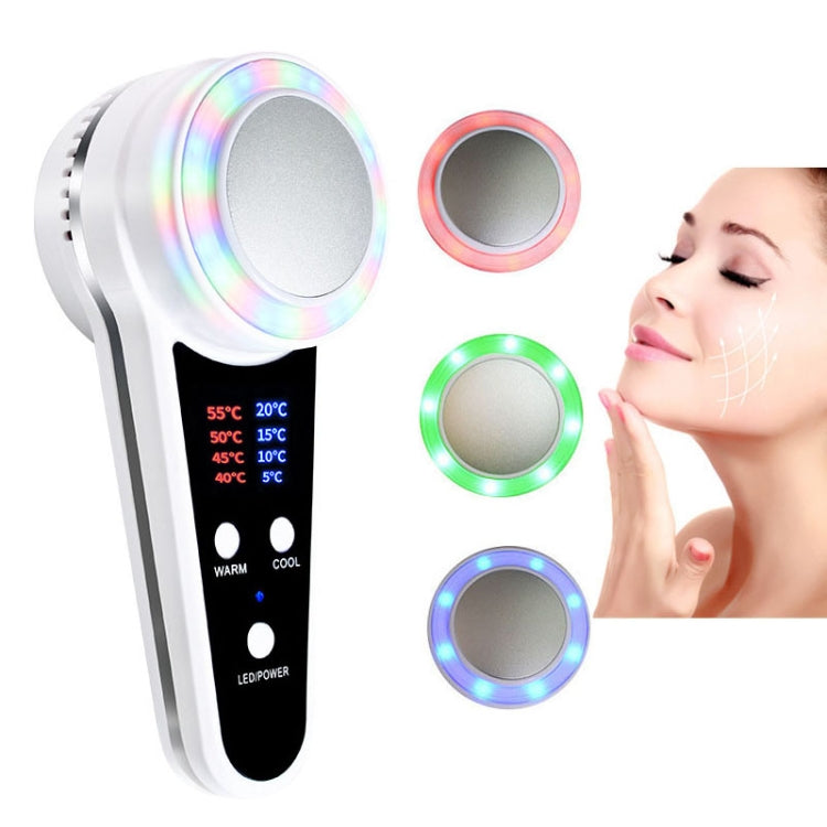 USB Charging Red and Blue Light Hot and Cold Hammer Beauty Instrument Default Title