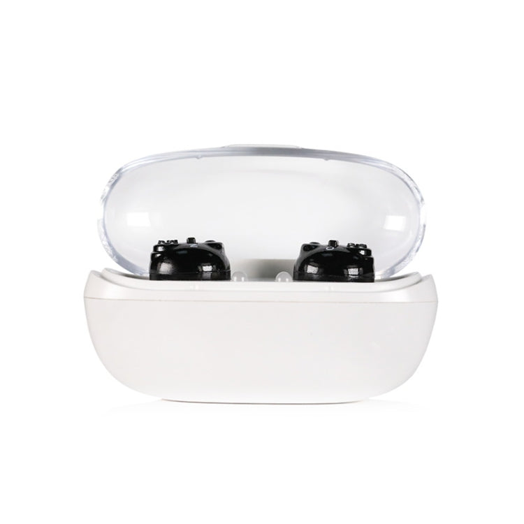 Old People Voice Amplifier Hearing Aid Magnetic Charge Dual-unit Sound Collector, US Plug, EU Plug – Magnetic