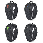 MOTOCENTRIC 11-MC-0102 Motorcycle Rear Seat Helmet Bag, Red, Blue, Green, Gray