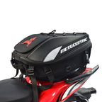 MOTOCENTRIC 11-MC-0102 Motorcycle Rear Seat Helmet Bag, Red, Blue, Green, Gray