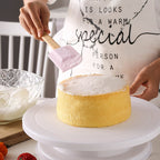 Home Piping Table Cake Turntable, White, Wheat, Blue, Pink