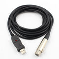 3m Microphone Connection Computer Cable USB To XLR Default Title