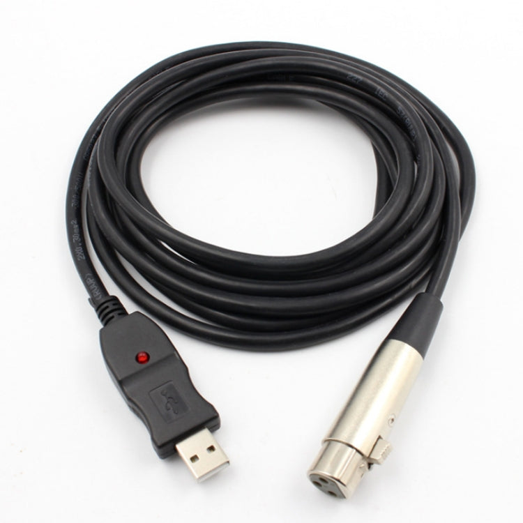 3m Microphone Connection Computer Cable USB To XLR Default Title
