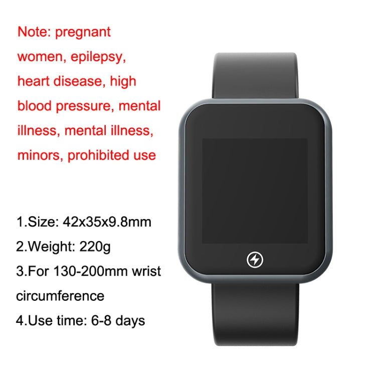 HZQW-101 Watch – Silent Alarm Shock Smart Wireless Watch Bed Rest Corrector