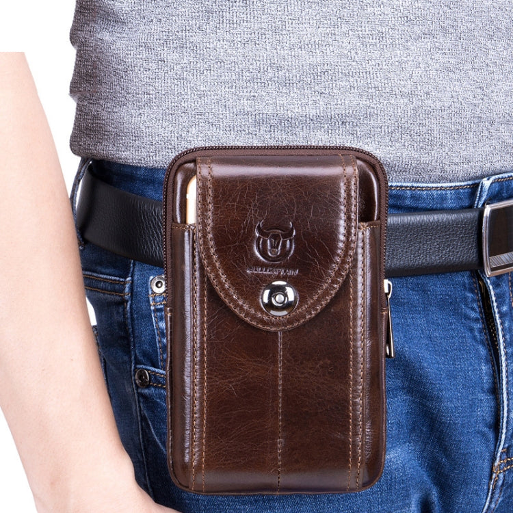 BULL CAPTAIN Leather Multifunctional Waist Bag For Men, Brown-05, Brown-07, Brown-08, Brown-10, Brown-04, Brown-06, Brown-09, Black-05, Black-07, Black-08, Black-10, Black-04, Black-09