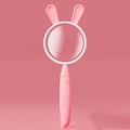 3x Magnifying Glass HD Cartoon Magnifying Glass Toy Gift For Children, Pink Rabbit, Coffee Bear, Blue Kitten, Yellow Deer – Non-slip Pink Rabbit