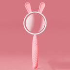 3x Magnifying Glass HD Cartoon Magnifying Glass Toy Gift For Children, Pink Rabbit, Coffee Bear, Blue Kitten, Yellow Deer – Non-slip Pink Rabbit