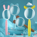 3x Magnifying Glass HD Cartoon Magnifying Glass Toy Gift For Children, Pink Rabbit, Coffee Bear, Blue Kitten, Yellow Deer – Non-slip