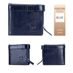 BULL CAPTAIN Anti-theft Brush Leather Wallet For Men, Blue, Black, Brown, Grey – Waterproof, Magnetic, Leather
