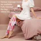 Home Constant Temperature Wireless Leg Massage, Style:, Blue Single Hot Compress+Air Pressure+Vibration, Blue Double Hot Compress+Air Pressure, Blue Double Hot Compress+Air Pressure+Vibration – Durable Build, Easy to Use