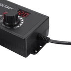 HuaZhenYuan 3-12V5A High Power Speed Regulation And Voltage Regulation Power Adapter With Monitor, US Plug, EU Plug, UK Plug, AU Plug