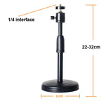 Plus Metal Disc Projector Bracket Camera Floor Desktop Bracket,Size:, 0.3m With PTZ