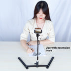 360 Degree Adjustable Metal Overhead Base Desktop Phone Holder,Style:, Only Base, Base+PTZ, Base+PTZ+Phone Clip, Base+PTZ+Rotatable Phone Clip