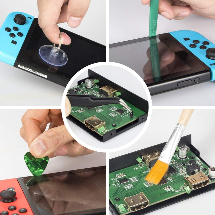 3D Joystick Repair Screwdriver Set Gamepads Disassembly Tool For Nintendo Switch Joy-Con , Series: 5 In 1, 5 In 1, 6 In 1, 10 In 1, 11 In 1, 12 In 1, 15 In 1, 16 In 1, 17 In 1, 18 In 1, 20 In 1, 21 In 1, 22 In 1, 23 In 1, 25 In 1, 27 In 1 – Durable...