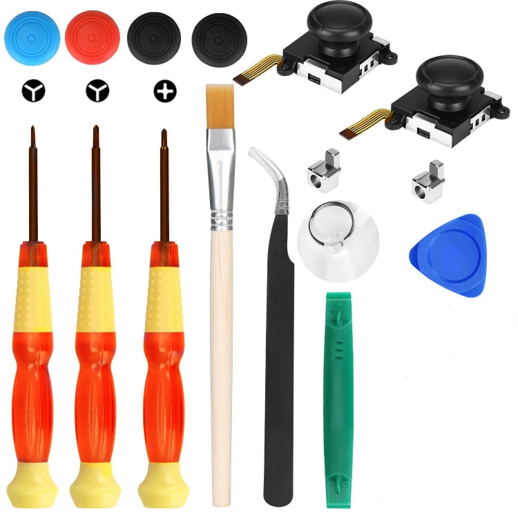 3D Joystick Repair Screwdriver Set Gamepads Disassembly Tool For Nintendo Switch Joy-Con , Series: 5 In 1, 5 In 1, 6 In 1, 10 In 1, 11 In 1, 12 In 1, 15 In 1, 16 In 1, 17 In 1, 18 In 1, 20 In 1, 21 In 1, 22 In 1, 23 In 1, 25 In 1, 27 In 1 – Durable... 17 In 1