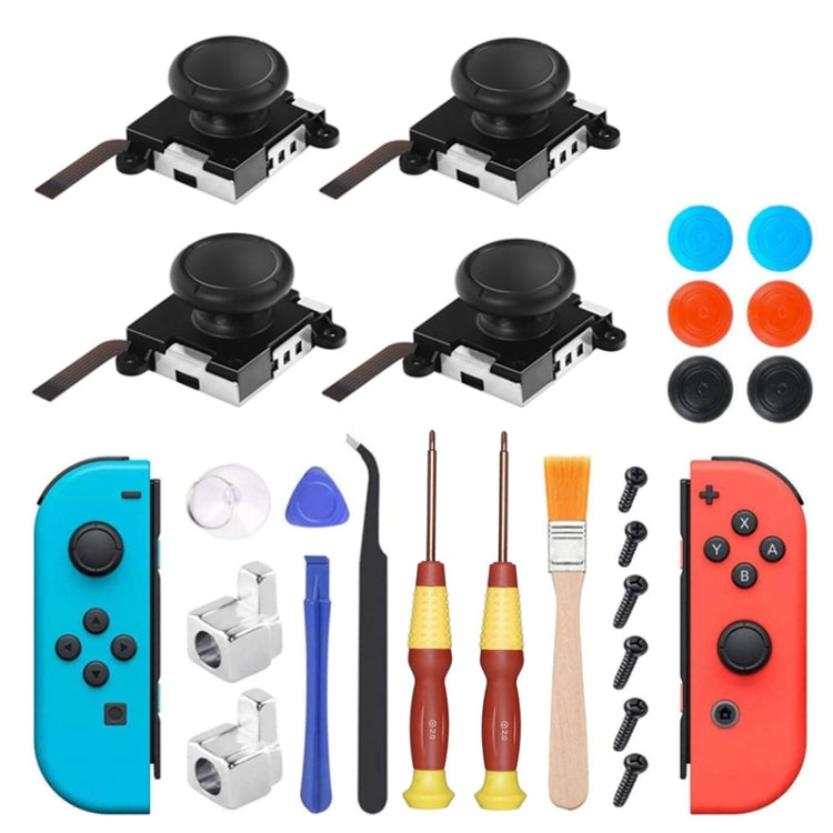 3D Joystick Repair Screwdriver Set Gamepads Disassembly Tool For Nintendo Switch Joy-Con , Series: 5 In 1, 5 In 1, 6 In 1, 10 In 1, 11 In 1, 12 In 1, 15 In 1, 16 In 1, 17 In 1, 18 In 1, 20 In 1, 21 In 1, 22 In 1, 23 In 1, 25 In 1, 27 In 1 – Durable... 25 In 1