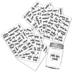 168 PCS Pantry Storage Stickers Waterproof and Oil-proof Food Label Stickers Default Title