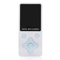 T68 Card Lossless Sound Quality Ultra-thin HD Video MP4 Player, Cross Key Cross Key White