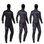 DIVE & SAIL 7mm Split Thick And Keep Warm Long Sleeves Hooded Diving Suit, M, L, XL, XXL, XXXL – Wear-resistant