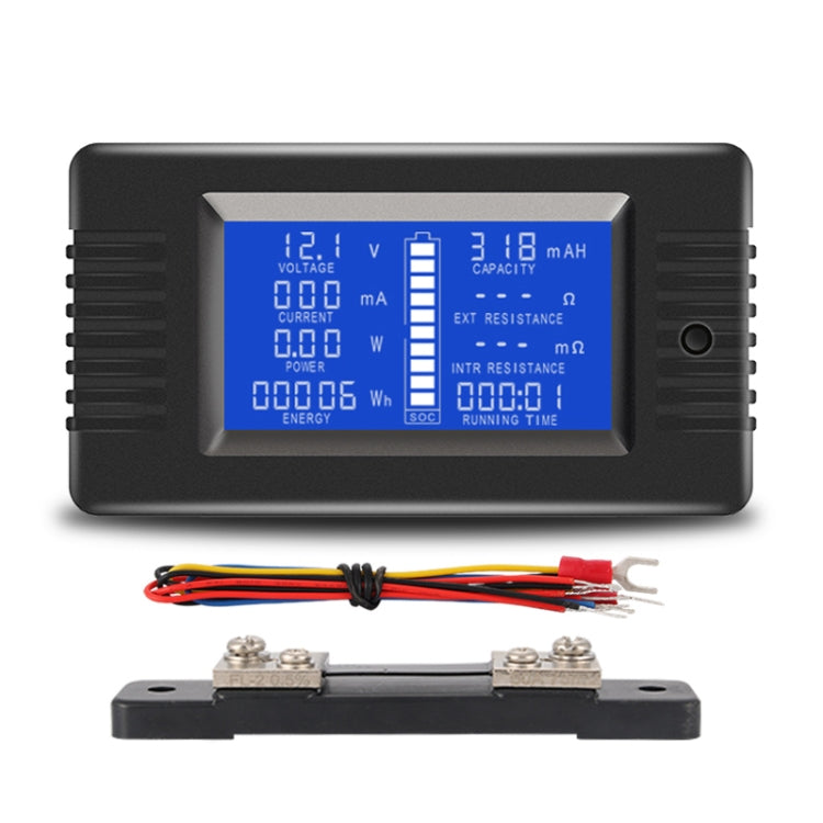 DC 0-200V Voltage Current Battery Tester, PZEM-015 With 50A Shunt, PZEM-015 With 100A Shunt, PZEM-015 With 200A Shunt, PZEM-015 With 300A Shunt, PZEM-015 Without Shunt PZEM-015 With 50A Shunt