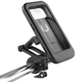 Bicycle Mobile Phone Holder Mountain Bike Waterproof Bag, Black Black
