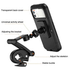 Bicycle Mobile Phone Holder Mountain Bike Waterproof Bag, Black