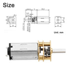 GM12-N30VA DC12V 100RPM Micro High Torque Permanent Magnet Gear Motor