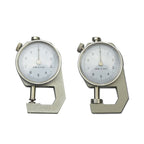 0-10mm Dial Thickness Gauge Leather Paper Thickness Meter Tester, Flat Head, Pointed Head – Leather