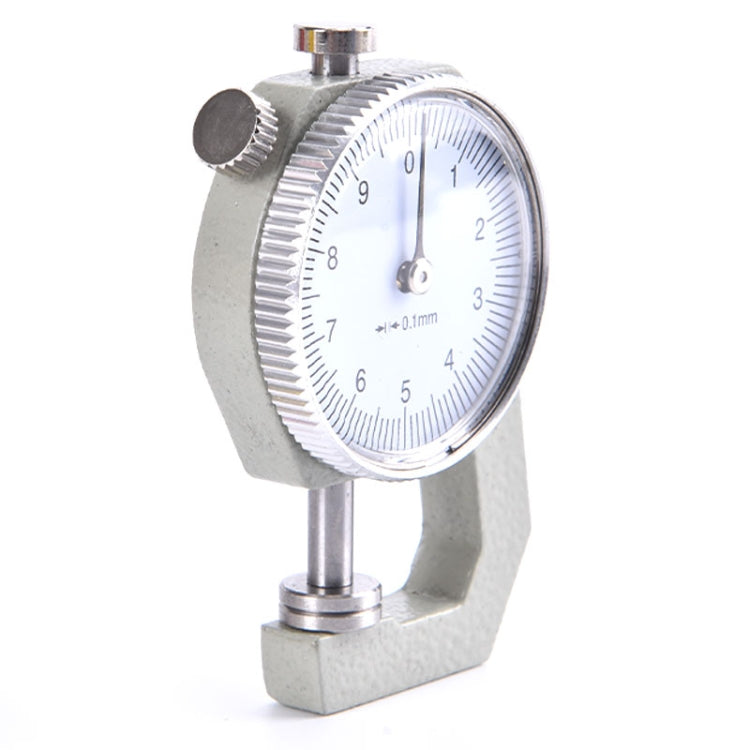 0-10mm Dial Thickness Gauge Leather Paper Thickness Meter Tester, Flat Head, Pointed Head – Leather