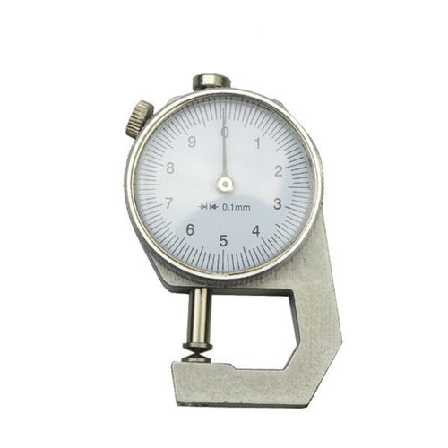 0-10mm Dial Thickness Gauge Leather Paper Thickness Meter Tester, Flat Head, Pointed Head – Leather Pointed Head