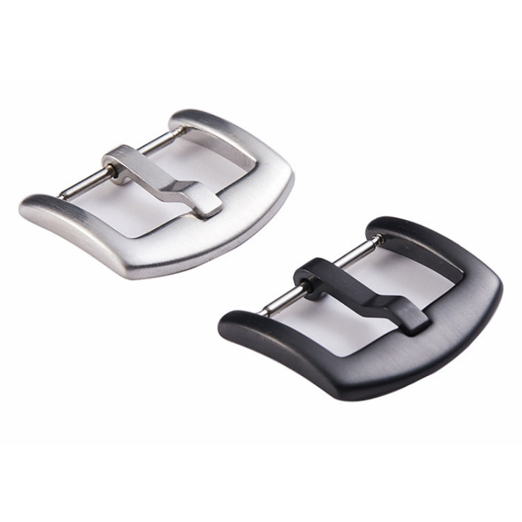 3 PCS 316L Stainless Steel Watch Buckle Watch Accessories, 18mm IP Black, 20mm Silver, 20mm IP Black