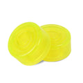 10 PCS JT1808 Electric Guitar Tuner Pedal Cap, Yellow, Red, Purple, Green, Orange, Deep Blue, Light Blue, Black Yellow
